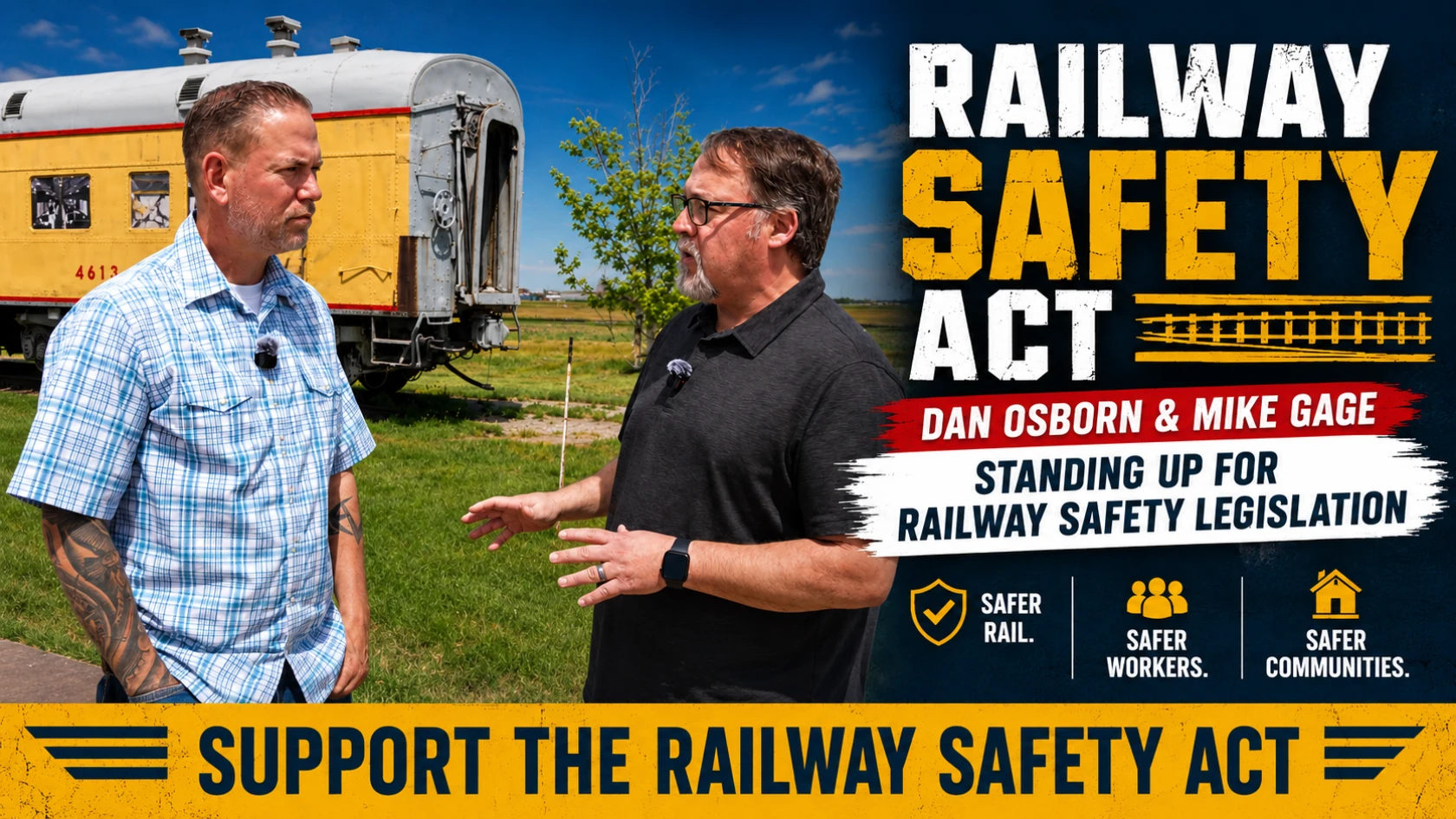 Support Railway Safety Legislation